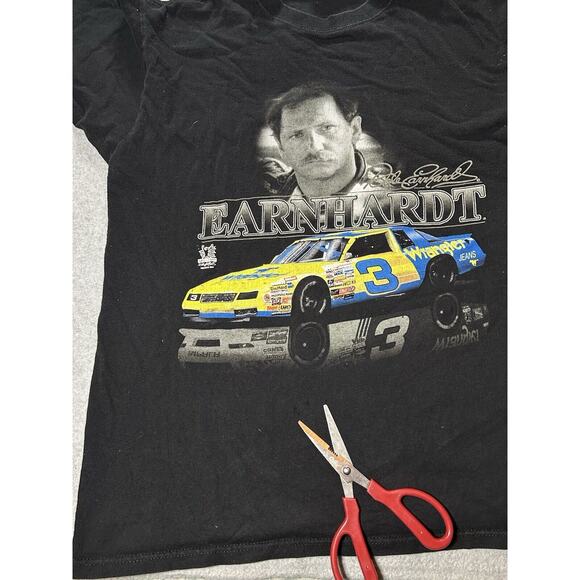 Nascar Dale Earnhardt T SHirt Mens Large Graphic Print Jr & Sr 2010 Hall Of Fame - Picture 9 of 15